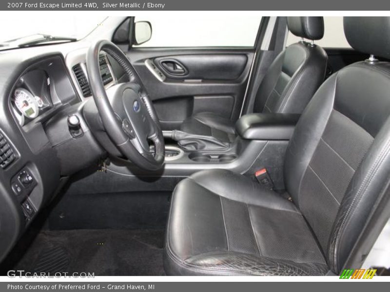 Silver Metallic / Ebony 2007 Ford Escape Limited 4WD