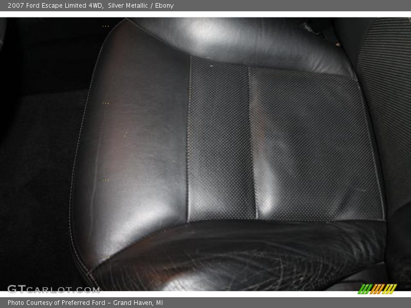 Silver Metallic / Ebony 2007 Ford Escape Limited 4WD