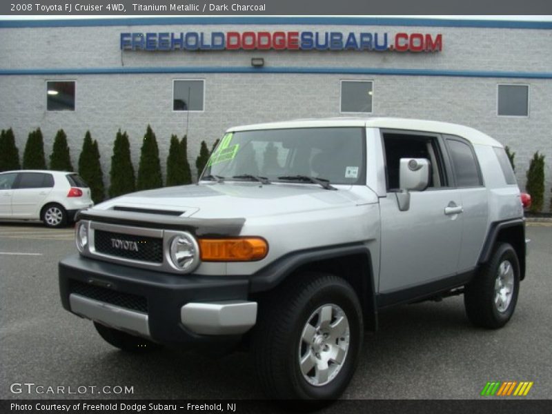 Titanium Metallic / Dark Charcoal 2008 Toyota FJ Cruiser 4WD