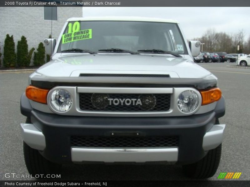 Titanium Metallic / Dark Charcoal 2008 Toyota FJ Cruiser 4WD