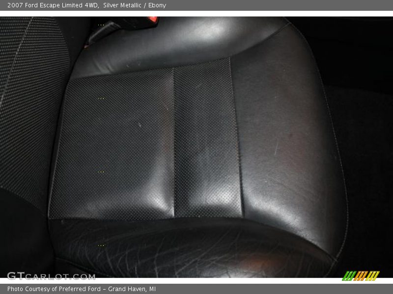 Silver Metallic / Ebony 2007 Ford Escape Limited 4WD