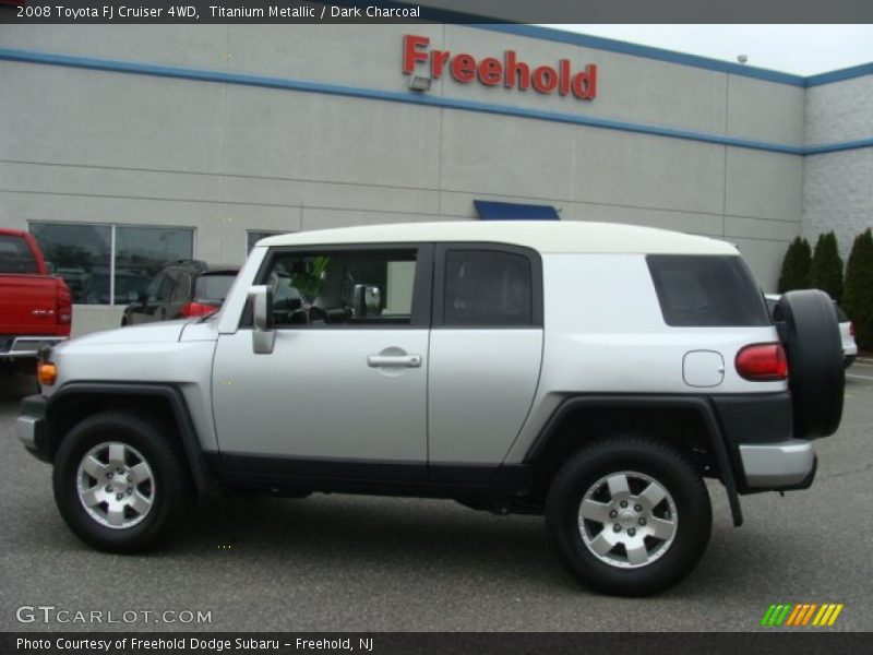 Titanium Metallic / Dark Charcoal 2008 Toyota FJ Cruiser 4WD