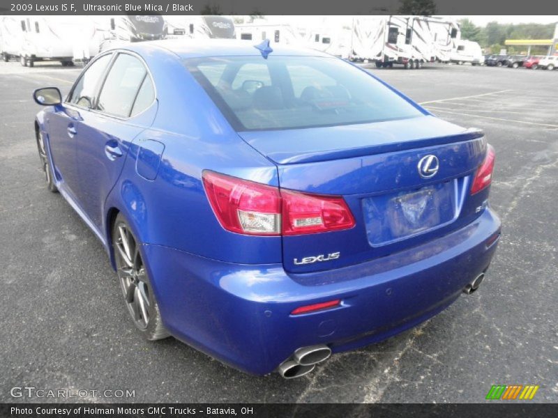 Ultrasonic Blue Mica / Black 2009 Lexus IS F