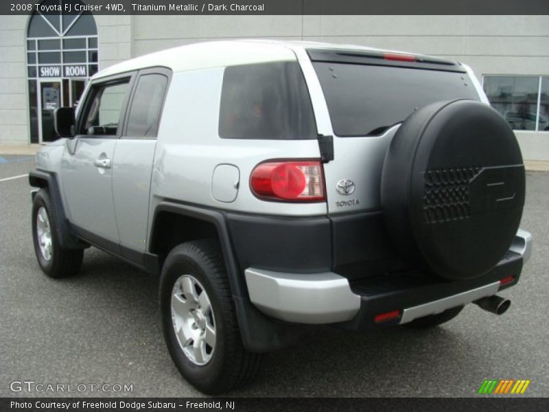 Titanium Metallic / Dark Charcoal 2008 Toyota FJ Cruiser 4WD