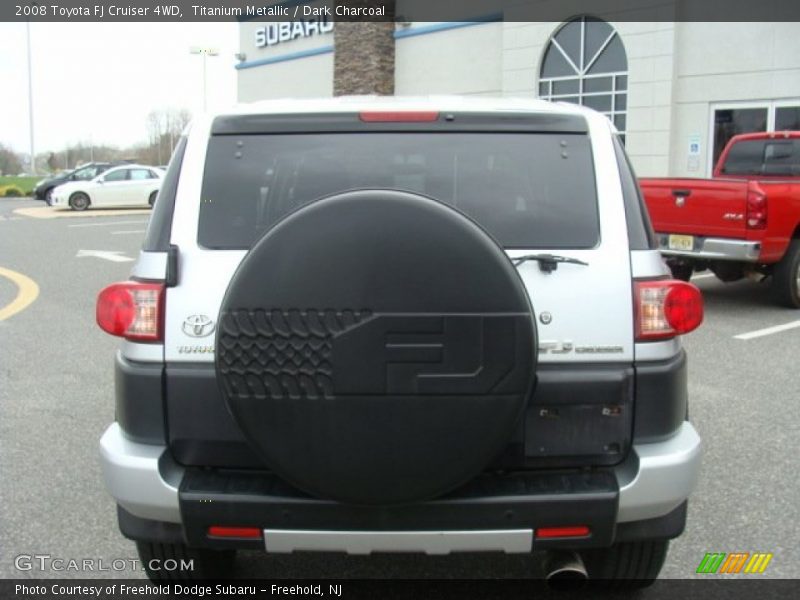 Titanium Metallic / Dark Charcoal 2008 Toyota FJ Cruiser 4WD