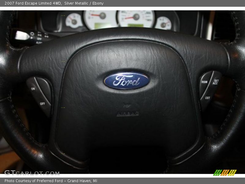 Silver Metallic / Ebony 2007 Ford Escape Limited 4WD