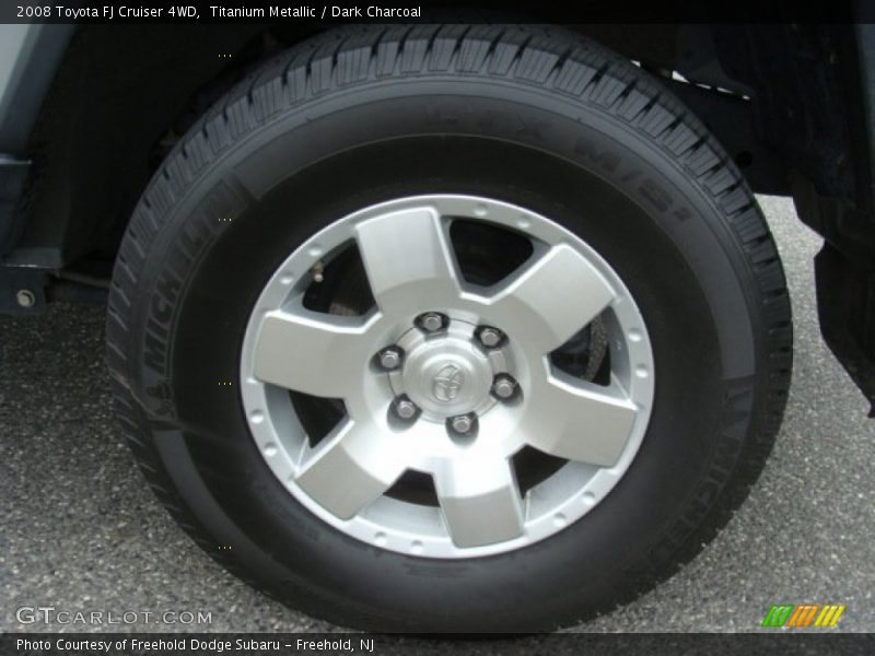 Titanium Metallic / Dark Charcoal 2008 Toyota FJ Cruiser 4WD