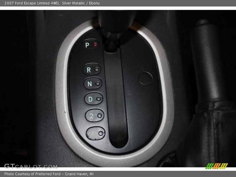 Silver Metallic / Ebony 2007 Ford Escape Limited 4WD