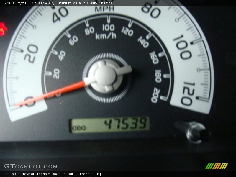Titanium Metallic / Dark Charcoal 2008 Toyota FJ Cruiser 4WD