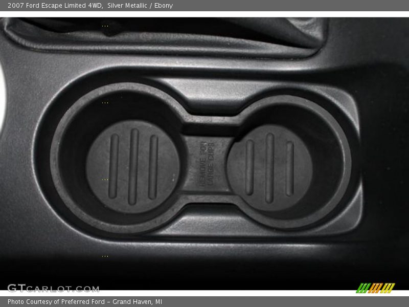 Silver Metallic / Ebony 2007 Ford Escape Limited 4WD