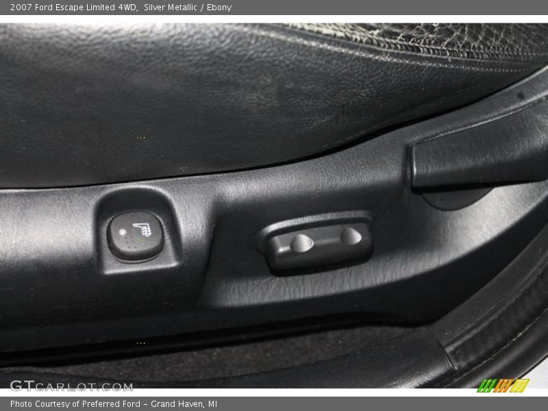 Silver Metallic / Ebony 2007 Ford Escape Limited 4WD