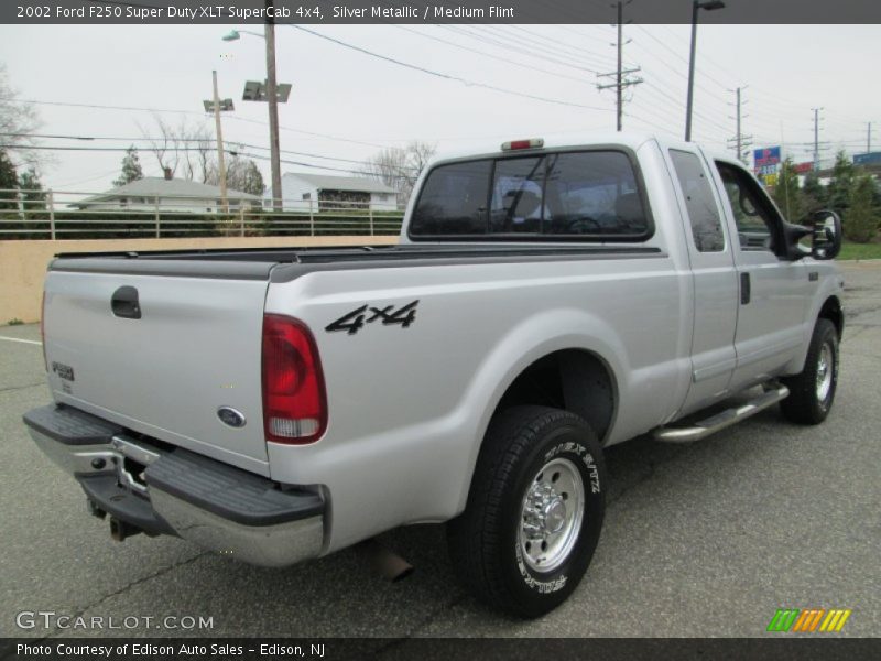 Silver Metallic / Medium Flint 2002 Ford F250 Super Duty XLT SuperCab 4x4
