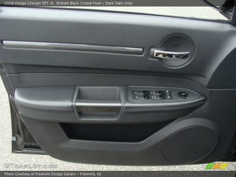 Brilliant Black Crystal Pearl / Dark Slate Gray 2008 Dodge Charger SRT-8