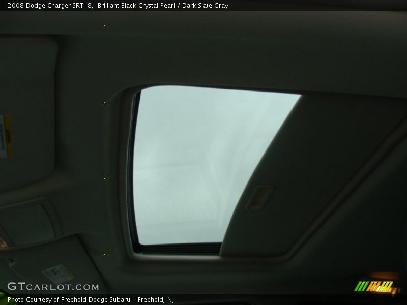 Brilliant Black Crystal Pearl / Dark Slate Gray 2008 Dodge Charger SRT-8