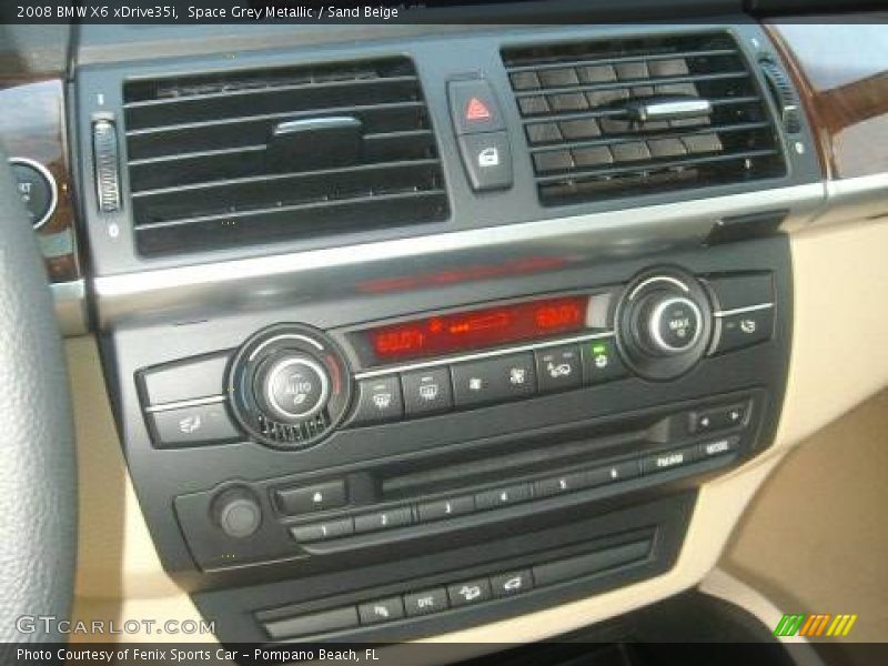 Space Grey Metallic / Sand Beige 2008 BMW X6 xDrive35i