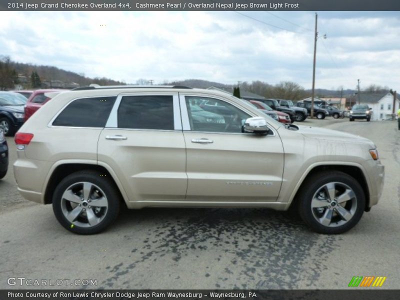  2014 Grand Cherokee Overland 4x4 Cashmere Pearl