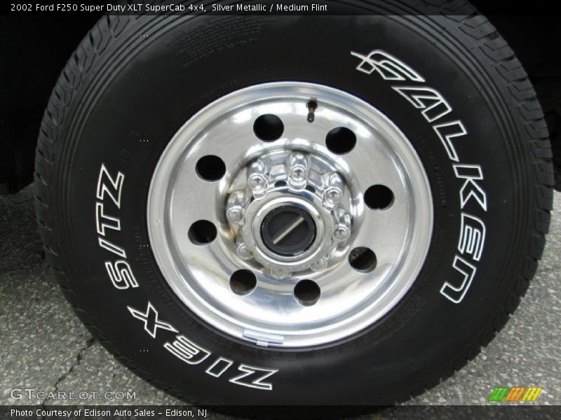 Silver Metallic / Medium Flint 2002 Ford F250 Super Duty XLT SuperCab 4x4