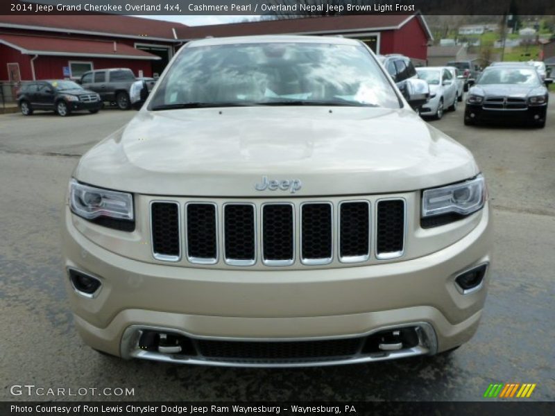  2014 Grand Cherokee Overland 4x4 Cashmere Pearl