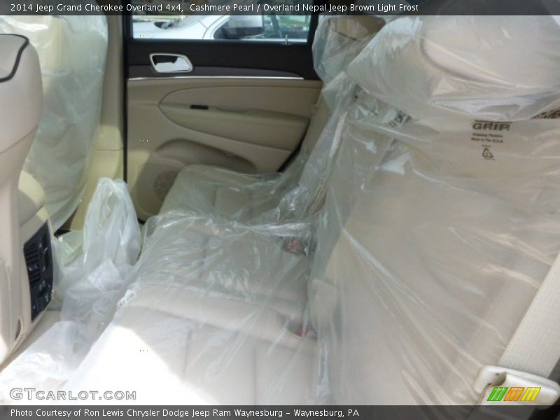 Cashmere Pearl / Overland Nepal Jeep Brown Light Frost 2014 Jeep Grand Cherokee Overland 4x4