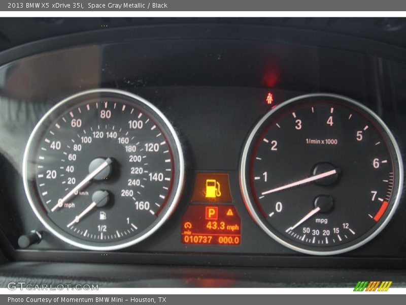 Space Gray Metallic / Black 2013 BMW X5 xDrive 35i
