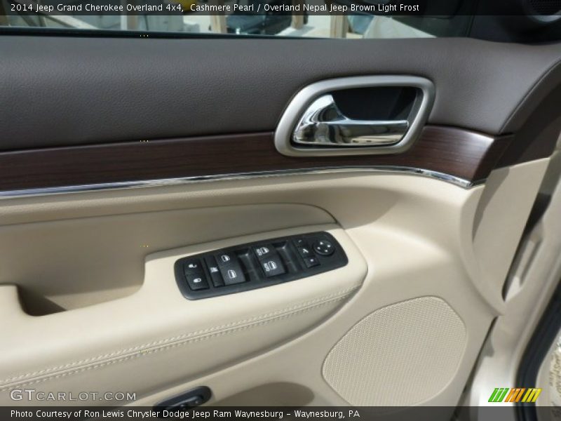 Controls of 2014 Grand Cherokee Overland 4x4