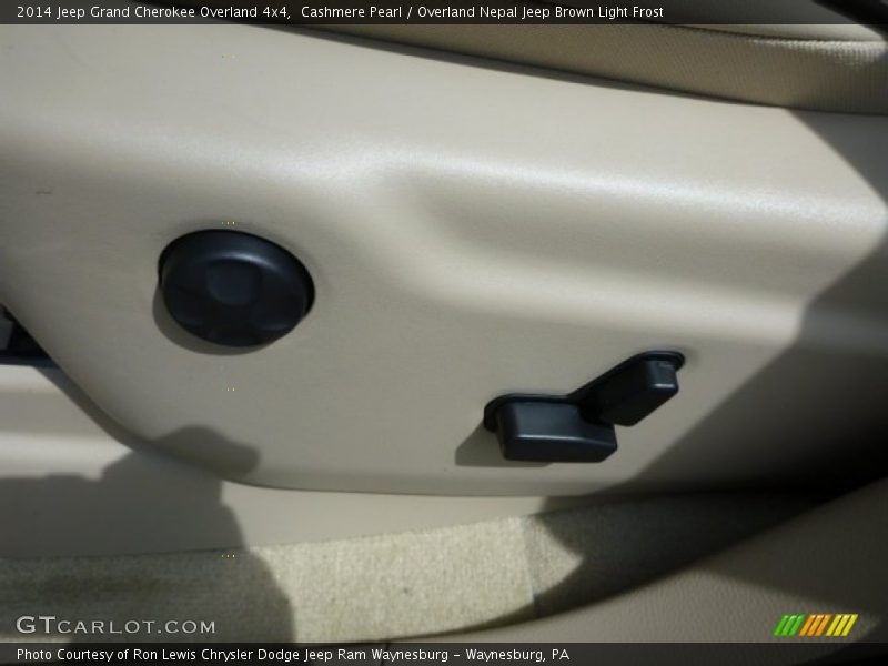 Cashmere Pearl / Overland Nepal Jeep Brown Light Frost 2014 Jeep Grand Cherokee Overland 4x4