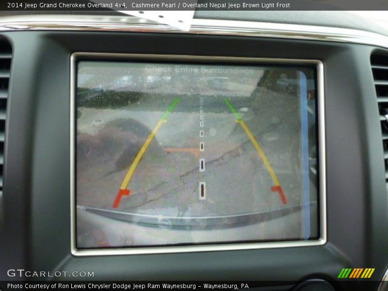 Cashmere Pearl / Overland Nepal Jeep Brown Light Frost 2014 Jeep Grand Cherokee Overland 4x4