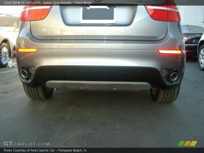 Space Grey Metallic / Sand Beige 2008 BMW X6 xDrive35i
