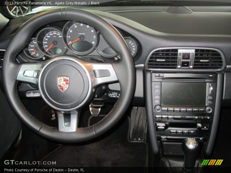 Dashboard of 2013 Panamera V6