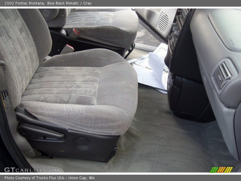 Front Seat of 2002 Montana 