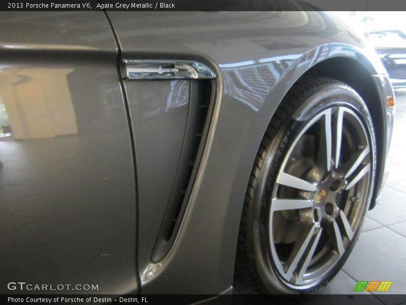 Agate Grey Metallic / Black 2013 Porsche Panamera V6