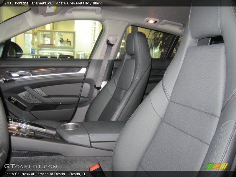Agate Grey Metallic / Black 2013 Porsche Panamera V6