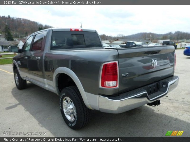 Mineral Gray Metallic / Black 2013 Ram 2500 Laramie Crew Cab 4x4