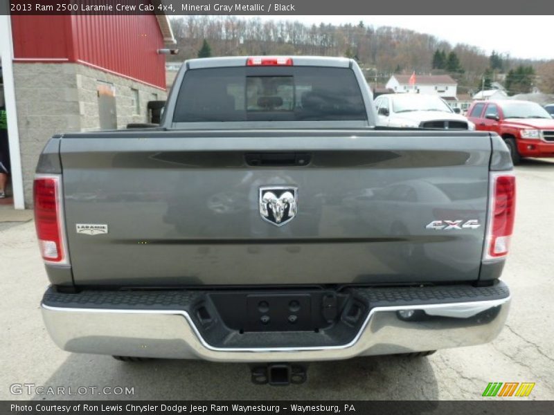 Mineral Gray Metallic / Black 2013 Ram 2500 Laramie Crew Cab 4x4