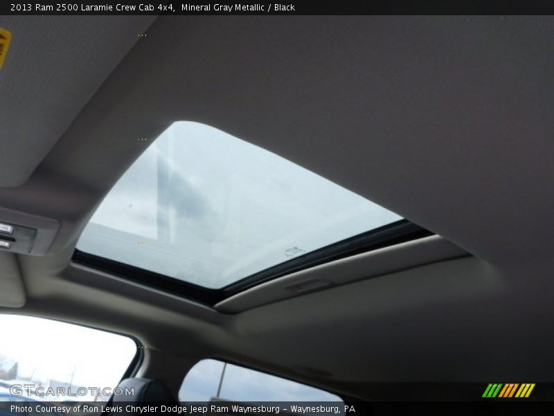 Mineral Gray Metallic / Black 2013 Ram 2500 Laramie Crew Cab 4x4