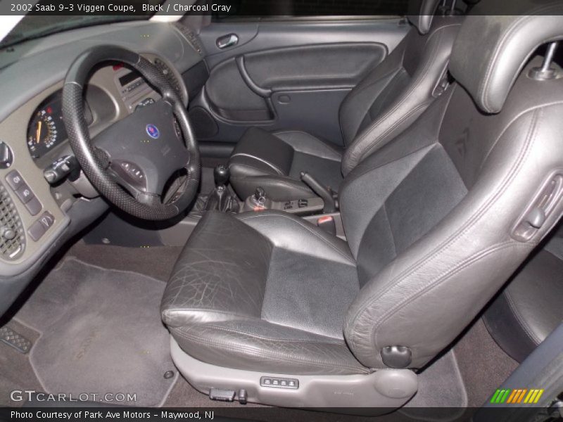  2002 9-3 Viggen Coupe Charcoal Gray Interior