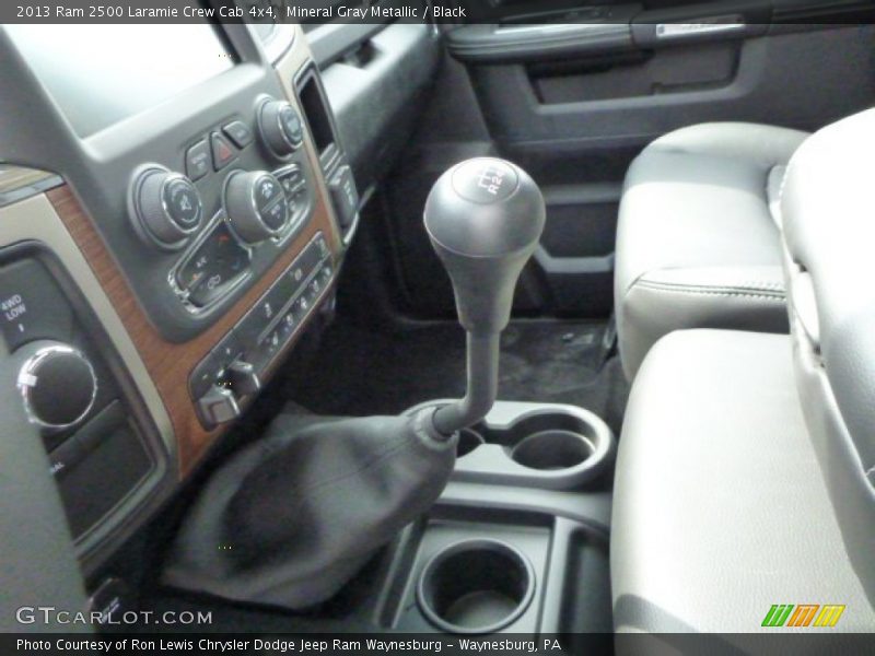  2013 2500 Laramie Crew Cab 4x4 6 Speed Manual Shifter