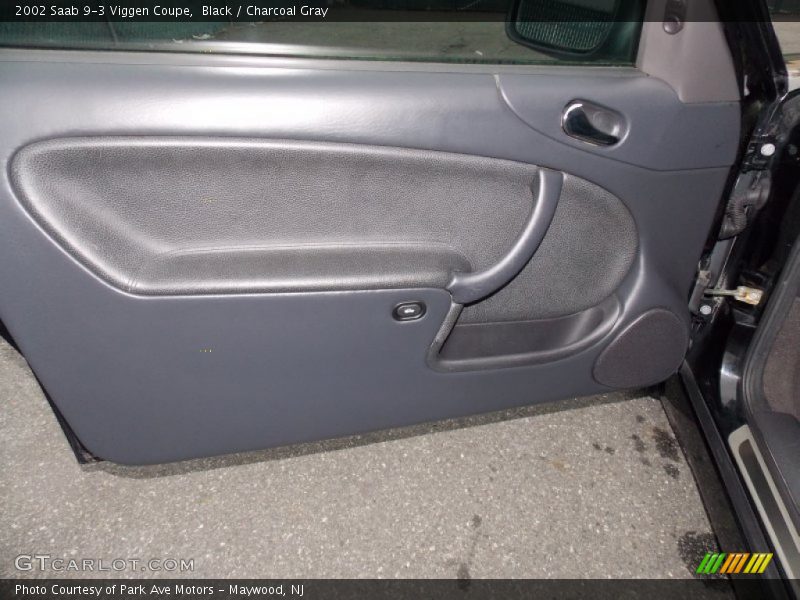 Black / Charcoal Gray 2002 Saab 9-3 Viggen Coupe