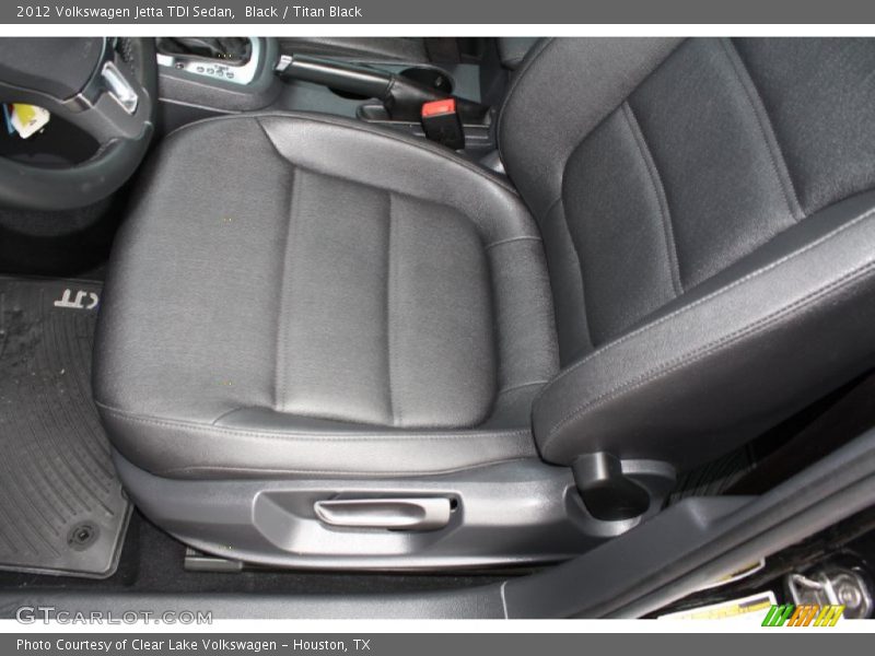 Black / Titan Black 2012 Volkswagen Jetta TDI Sedan