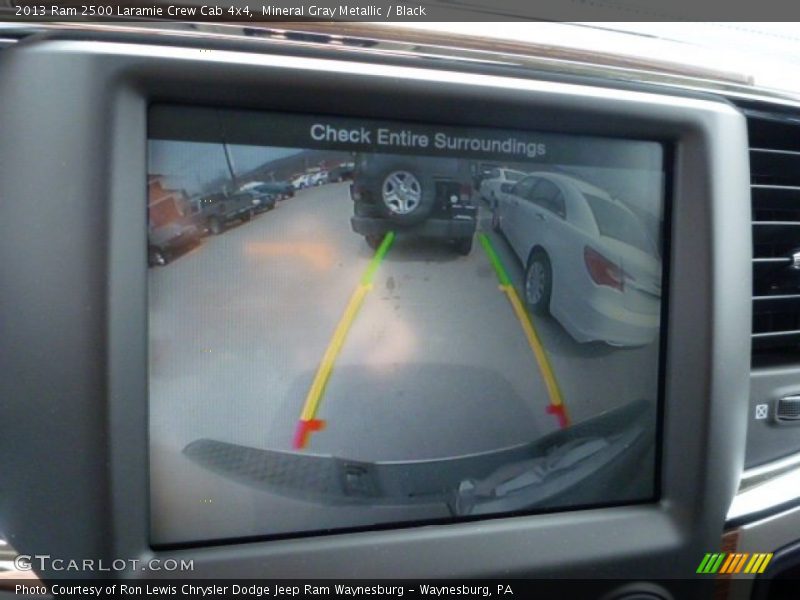 Mineral Gray Metallic / Black 2013 Ram 2500 Laramie Crew Cab 4x4