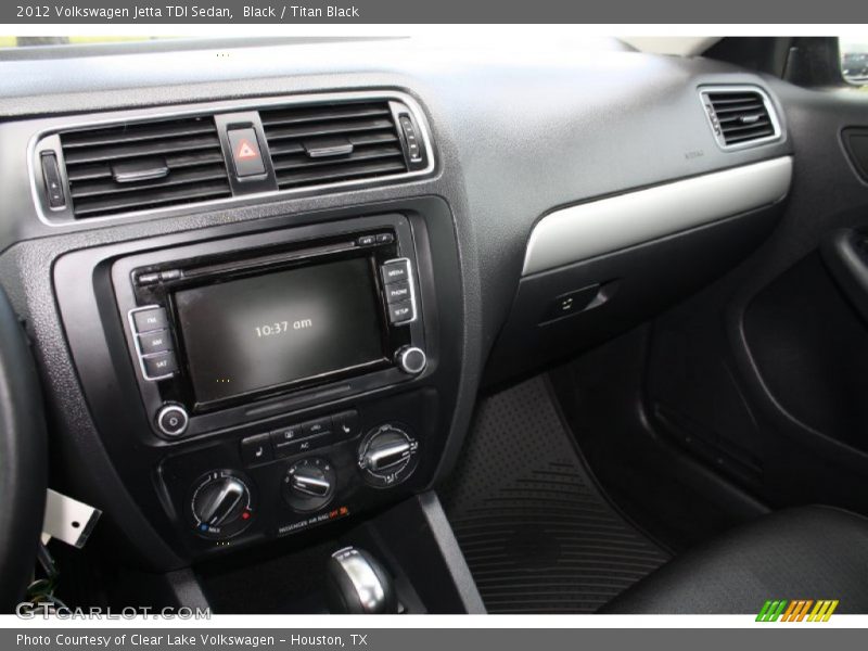 Black / Titan Black 2012 Volkswagen Jetta TDI Sedan
