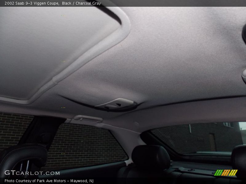 Black / Charcoal Gray 2002 Saab 9-3 Viggen Coupe