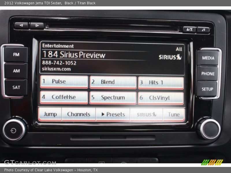 Black / Titan Black 2012 Volkswagen Jetta TDI Sedan