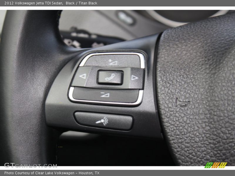 Black / Titan Black 2012 Volkswagen Jetta TDI Sedan