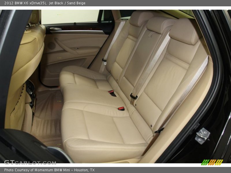 Rear Seat of 2012 X6 xDrive35i