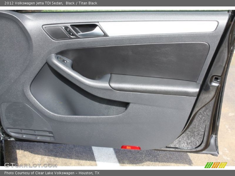 Black / Titan Black 2012 Volkswagen Jetta TDI Sedan