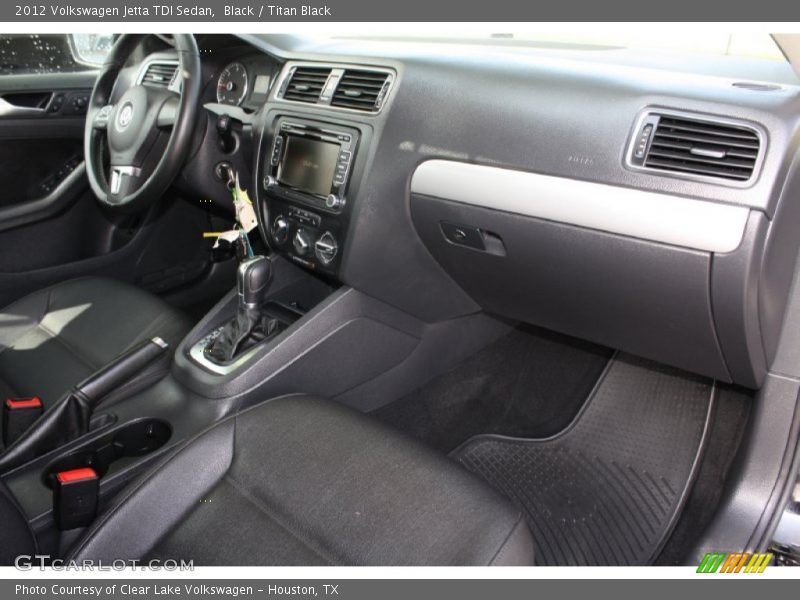 Black / Titan Black 2012 Volkswagen Jetta TDI Sedan