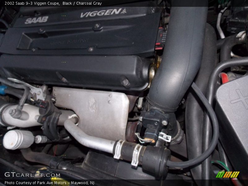 Black / Charcoal Gray 2002 Saab 9-3 Viggen Coupe
