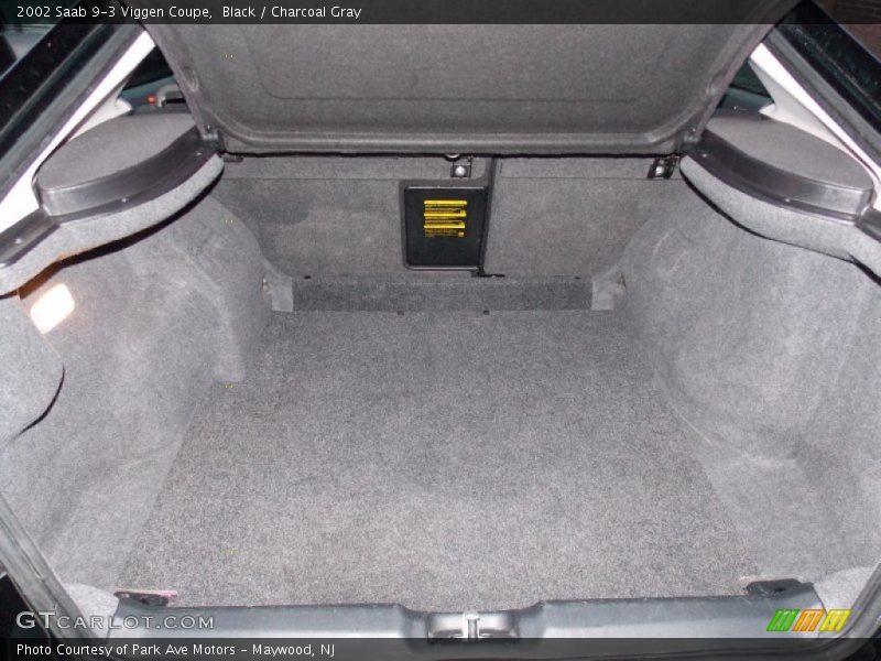 Black / Charcoal Gray 2002 Saab 9-3 Viggen Coupe