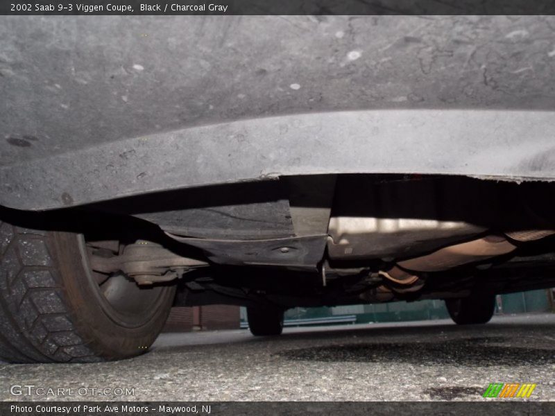 Undercarriage of 2002 9-3 Viggen Coupe